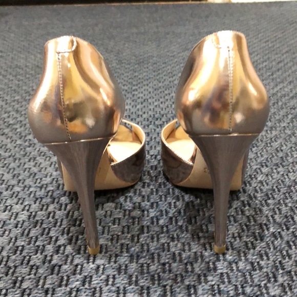 Guess * Bronze Platform D’Orsay Stilettos * Size 9 - Picture 3 of 5
